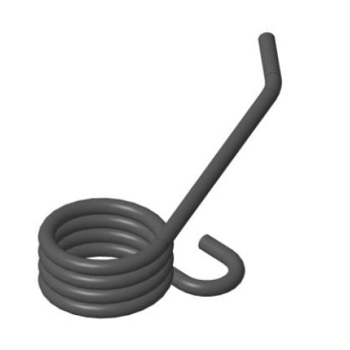 Pružina zkrutná 20.5x12.1mm 2 KV HEAT R/L 2G S 70.44.33.13  